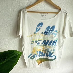 Aeropostale Hello Sunshine Summer Graphic Tee sz XS or Small